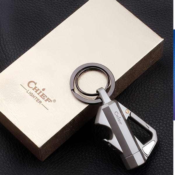 Multi Keychain with Lighter & Bottle Opener