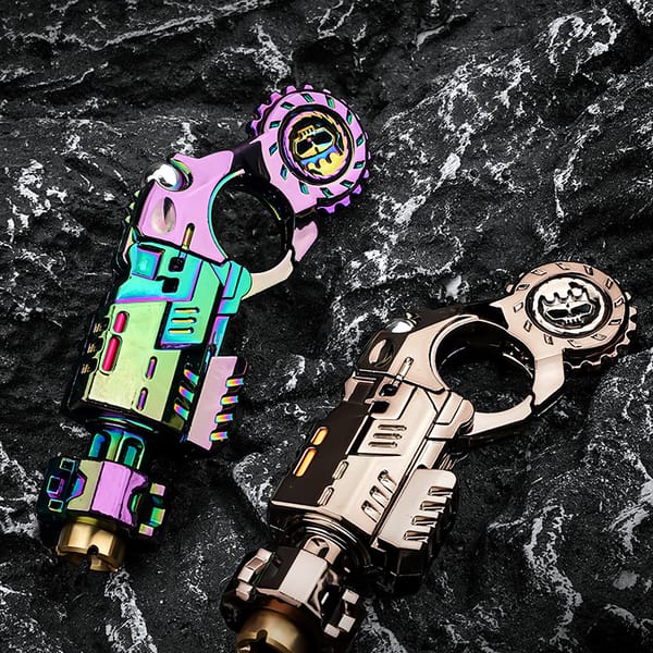 Fingertip Blaster Toy – Soft Bullet Launcher &Spinner