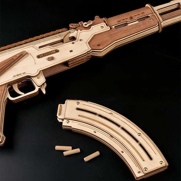 AK47 Wooden Assault Model Kit