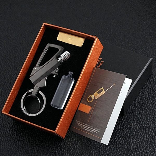 Multi Keychain with Lighter & Bottle Opener